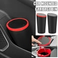 thumbnail image 3 of Car Garbage Can with Pressing Lid Car Trash Can Garbage Holder Rubbish Bin↖ R6K0, 3 of 9