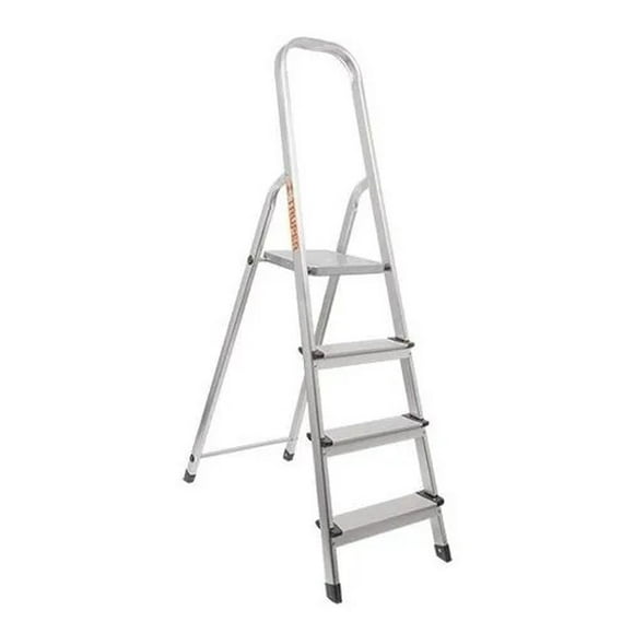 Escalera Tubular Plegable 4 Peldaños Tipo Iii Truper 16765 Truper ESTU-4A