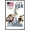 Barnwood Framed Version, variant on Looney Tunes x Team USA - Gold Silver Bronze Toon Crew Wall Poster, 14.725" x 22.375"