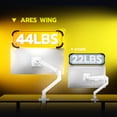 thumbnail image 2 of Soporte de monitor ARES WING Single con A/C USB para pantallas Ultrawide de 17 a 49 pulgadas, 2 of 8