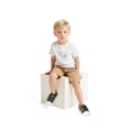thumbnail image 6 of Bocca Kid's Walking Sneakers Black Dots Boys Canvas Shoes Size 9, 6 of 6