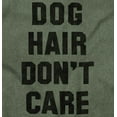 thumbnail image 2 of Dog Hair Dont Care Pet Owner Lover Plus Size Crewneck Graphic Tee Shirt Brisco Brands 2X, 2 of 5