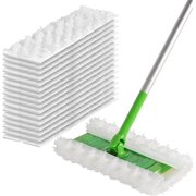 AIR U+ Dry Sweeping Cloth for Swiffer Sweeper mop, Heavy Duty Pet Floor Cleaning Dry Pads Refill, Thicken and Scrub, 30 Count