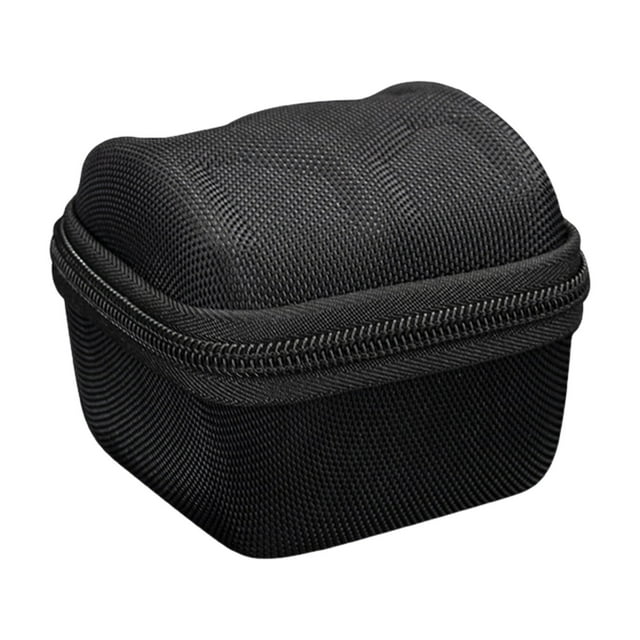 Btomtd Shockproof Watch Storage Case With Handle Cushioned Organizer For Mechanical Smart Watches Travel Protection Hard Shells, Black