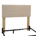thumbnail image 3 of Wayton-Continental Sleep, Upholstered Fabric Headboard, 44", Tan, 3 of 8