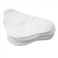 thumbnail image 3 of 10 Pack Replacement Steam Mop Microfiber Cloth Pad for Triangular Drag,10 x Steam Mop,White, 3 of 4