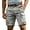 Light Gray - 2, variant on Mens Casual Cargo Shorts with Pockets Travel Work Short Pants Lightweight Stretch Shorts for Outdoor, Hiking, and Daily Wear