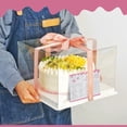 thumbnail image 5 of 120 Sheets Cake Care Instruction Cards 4.3x5.5inch Rectangle Display Cards with Care and Cutting Tips Perfect for Bakeries Cake Shops and Home Bakers for Guidance Flamingo, 5 of 5