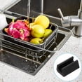 thumbnail image 5 of REGALWOVEN Kitchen Sink Rack Feet, Plastic Sinks Protective Feet Wire Bumpers Protector Black 7mm, 5 of 5