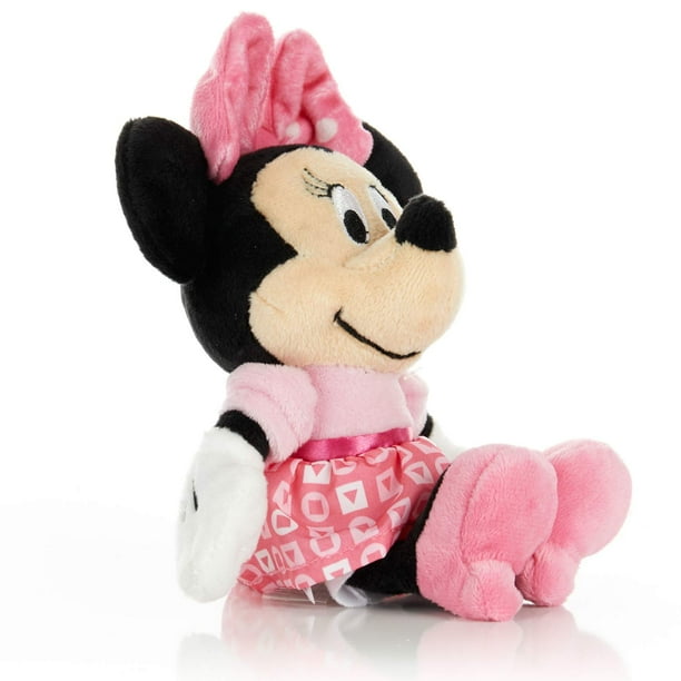 7 Disney Baby Minnie Mouse Stuffed Animal Plush Toy Mini Jingler Walmart Com Walmart Com