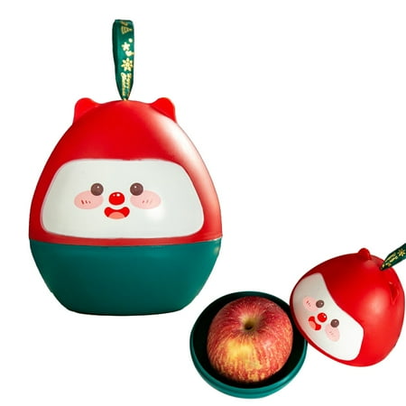 XYKA Christmas Gift Box Container PP Material Portable Snowman Panda Design for Creative Holiday Gifts and Festive Decorations Sturdy and Large Capacity Perfect for Storing Jewelry Candy Gift Cards