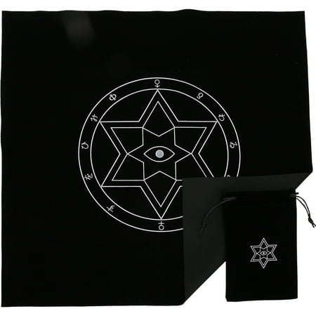

1 Set Altar Tarot Table Cloth Reading Divination Tablecloth Tarot Cards Bag Storage Holder