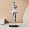 thumbnail image 6 of Ballerina Statues Figurines Ballet Dancer Sculpture Statuette Souvenir Gifts Style, 6 of 9