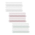 thumbnail image 2 of 120 ganchos para adornos navideños, colgadores para árboles de Navidad, ganchos de hierro para colgar en ventanas, para decoración de árboles de Plata Verde Rojo, 2 of 8