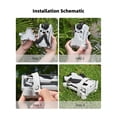 thumbnail image 3 of Propeller Holder For Mini 4 Pro§propeller Holder Strap For Mini 4 Pro§propeller Holder For Mini 4 Pro Drone§propeller Guard Strap For Mini 4 Pro§drone Propeller Holder§drone, 3 of 8