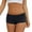 Black, variant on Women Casual Solid Color Flat Leggings Comfortable And Breathable Mid Waist Briefs