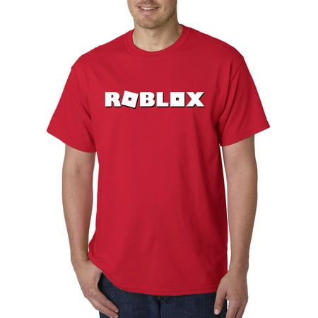 New Way 923 Unisex T Shirt Roblox Logo Game Accent Small Red - 