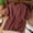 Red, variant on Aobny Mens T Shirt Cotton Linen Plain Loose Fit Clothing Big & Tall Short Sleeve Summer Shirts for Men,Blue,L
