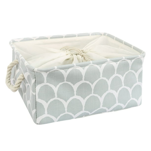 Foldable Canvas Fabric Storage Bins Baskets Closet Storage Containers