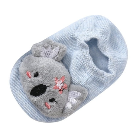 

Socks For Kids Baby Girls Boys Anti-Slip Stereoscopic Cartoon 3D Floor Socks