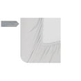 thumbnail image 4 of 100% Jersey Knit Cotton Fitted Crib Sheet, For Standard Crib and Toddler Mattresses Solid Gray, Soft & Breathable, for Boys and Girls, Size 28"x 52"x 9’’, 4 of 4