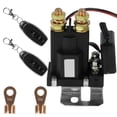 thumbnail image 3 of Remote Battery Disconnect Switch 12V DC 500A Battery Cut Off Switch Anti-Theft Battery Kill Switch with 2 Remote Control Wireless Battery Disconnect Switch Isolator for Car Truck, 3 of 11