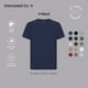 thumbnail image 5 of Playera Cuello V Para Hombre De Algodón Pima y Tela Spandex Unbranded Co  V Neck Heather Gray S, 5 of 6