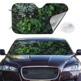 thumbnail image 2 of Fotbe Lush Foliage Green Plant Car Windshield Sunshade | Sun Visor Protector Front Window Shade, Keeps Out UV Rays, Keeps Your Vehicle Cool-Medium, 2 of 7