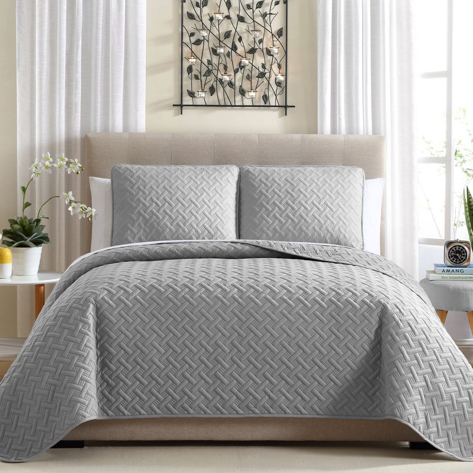 Lemon & Spice  Ardmore Solid Lattice 2 & 3 Quilt Set