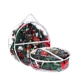 thumbnail image 3 of Sentmoon Ornament Boxes for Storage Christmas Decoration Storage Containers Christmas Tree Storage Bag Finishing Bag Christmas Tree Storage Bag Insect-proof-proof Wreath Storage Bag, 3 of 3