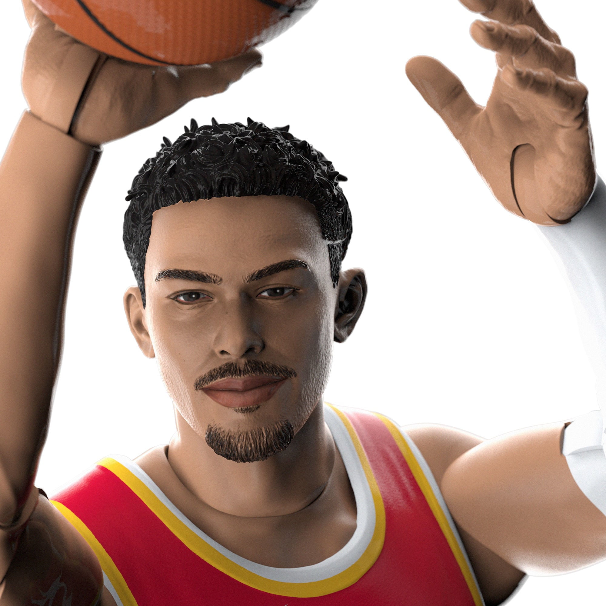 NBA x Hasbro Trae Young Atlanta Hawks Starting Lineup Series 1 Action Figure