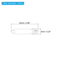 thumbnail image 2 of Uxcell Safety Pins 0.98 Inch Metal Small Sewing Pins White 200Pcs, 2 of 5