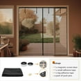 thumbnail image 4 of AUR Garage Screen Door 8x7 Ft: Heavy Duty Magnetic Closure Garage Door Screen 1 car, Retractable Roll Up Garage Net Screen for Patio, Hand-Free, Easy Install, Keep Bugs Out & Air in, 4 of 9
