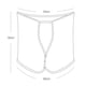 thumbnail image 3 of Gorra de protección solar Likrtyny Cubierta facial de protección Para el cuello al aire libre de secado rápido negro, 3 of 6