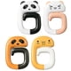 thumbnail image 5 of 4pcs gancho de cadena de llave de llave de panda flexible y plegable para la oficina en casa para la oficina en casa, 5 of 6