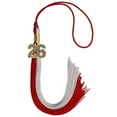 thumbnail image 6 of Endea Graduation Red/Grey Graduation Tassel with Gold Date Drop, 6 of 10