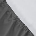 thumbnail image 4 of Maplenight Drap-Housse Taille Simple TG, Draps Rafraîchissants pour Dormeurs Ayant Chaud, Protège-Matelas Imperméable - Respirant, Lavable à la Machine, Polyester à Séchage Rapide TPU Noir, 4 of 5