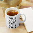 thumbnail image 4 of Proud Dad Of A Few Dumbass Kids Coffee Mug - Funny Birthday Gift Idea For Mom Dad Husband Wife - 11 Oz Coffee Mug Tea Cup White, 4 of 6