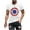 White, variant on BiZtdJrK Men USA Independence Day Tops Short Sleeve American Flag Sunflower Graphic Tees 4th of July Patriotic T Shirts Blue XXXL