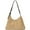 Beige, variant on KAGSBA Crossbody Bags for Women, Retro Suede Hobo Bag Pu Shoulder Bag Solid Colour Large For Women (Coffee )