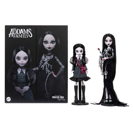 Monster High Skullector The Addams Family Doll, Two Packs
