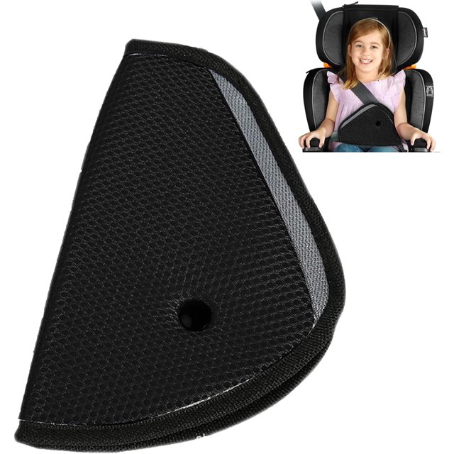 Ajustador de cinturón de seguridad, acolchado universal para cinturón de seguridad triangular para automóvil, cojines para cinturón de seguridad Travel Protege Cinturón de seguridad para niños y adul