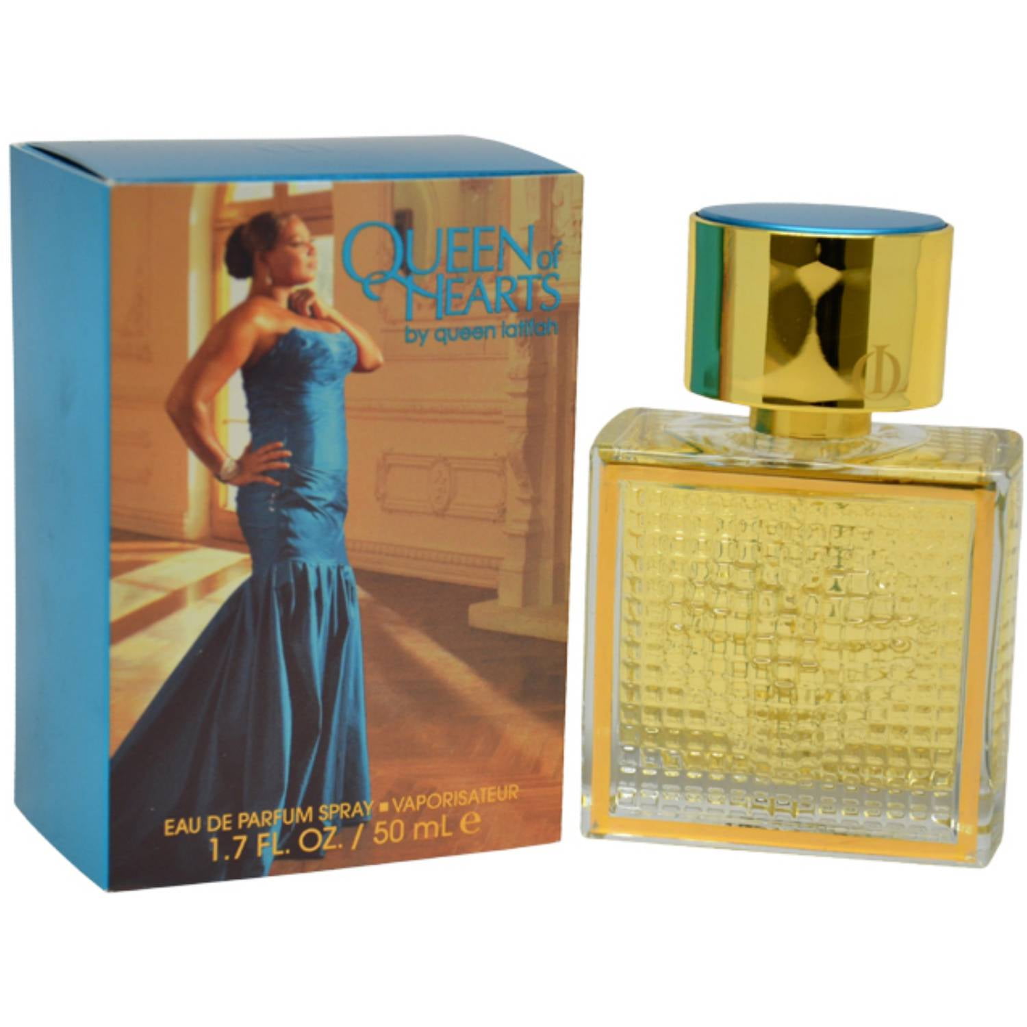 Queen of Hearts by Queen Latifah, Eau de Parfum for Women, 1.7 fl oz