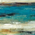 thumbnail image 2 of OToole, Tim 12x12 White Modern Wood Framed Museum Art Print Titled - Sea Breeze Abstract I, 2 of 4