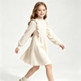 thumbnail image 6 of XYAIYT Girls Knitted Dresses Elegant Casual Long Sleeve Sweater Dress Children Girl Trendy Cute Fall Winter Wear, 6 of 6