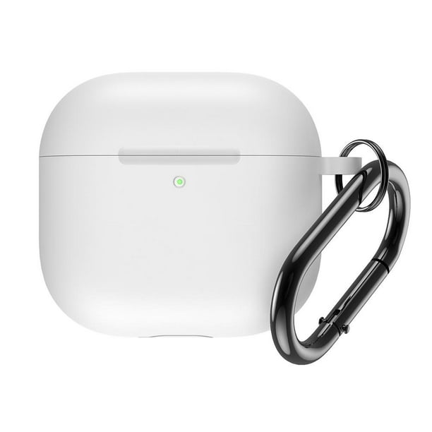 Wartleves Fundas protectoras para AirPods4 Fundas protectoras de silicona integradas