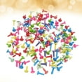 thumbnail image 5 of 100pcs Mini Round Brads Two-legged Horn Nails Children's Handmade Materials Paper Craft Stamping Scrapbooking DIY Tool (Random Multicolor), 5 of 5
