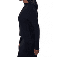 thumbnail image 2 of Edited by Remi Bader Women's Ribbed Sweater (Black, Large), 2 of 2