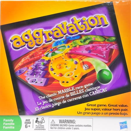aggravation board game walmart