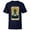 Navy, variant on Marvel Tarot Arcana Black Panther as the Judgement Card - Short Sleeve T-Shirt for Kids - Customized-Black